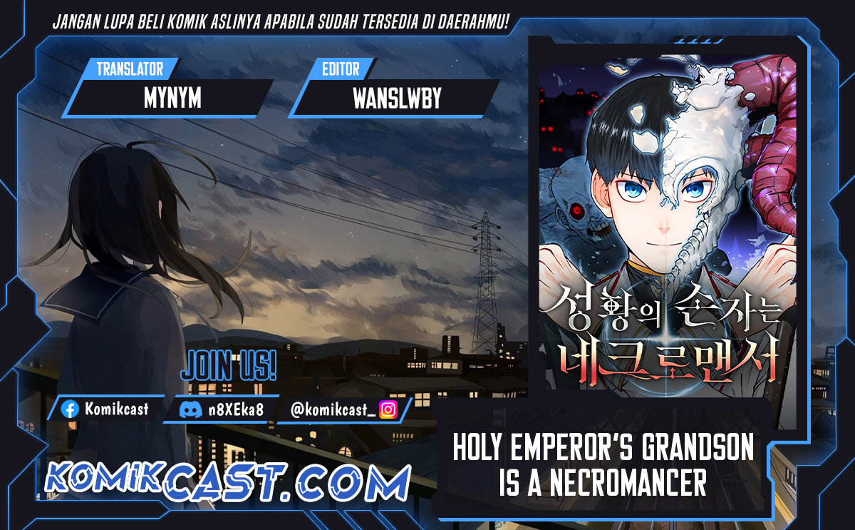 Holy Emperor’s Grandson is a Necromancer Chapter 77 page 0